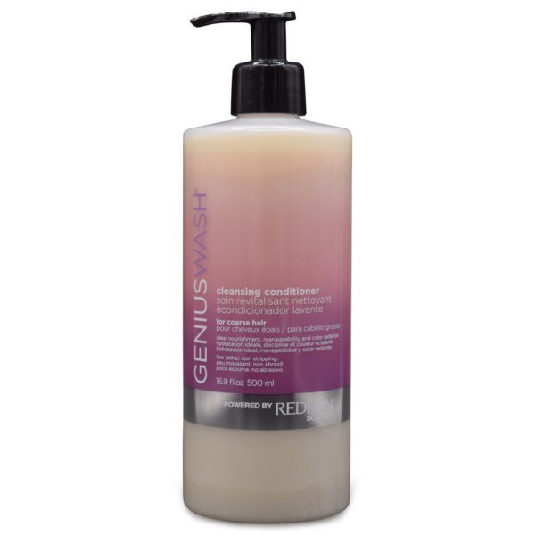 Redken Genius Wash Cleansing Conditioner for Coarse Hair 16.9 Oz