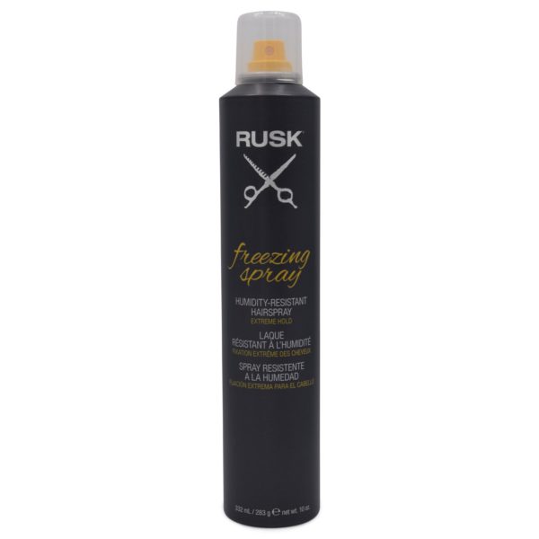 Rusk Freezing Spray Humidity-Resistant Hairspray 10 Oz