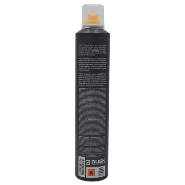 Rusk Freezing Spray Humidity-Resistant Hairspray 10 Oz