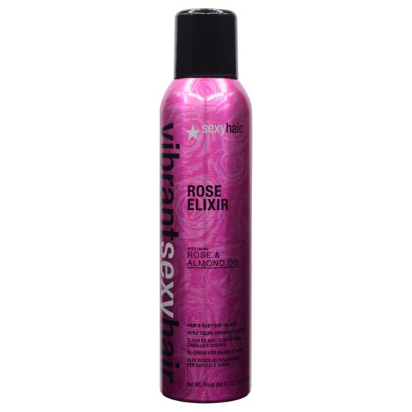 Sexy Vibrant Sexy Hair Rose Elixir Dry Oil Mist 5.1 Oz