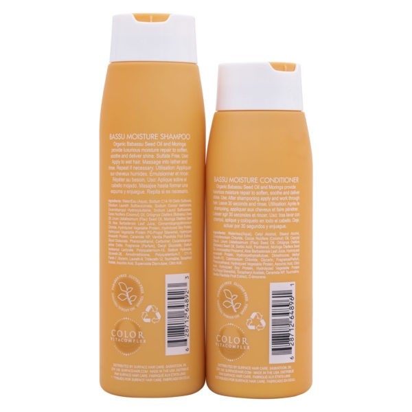 Surface Bassu Hydrating Shampoo 10 Oz and Conditioner 6 Oz Combo Pack