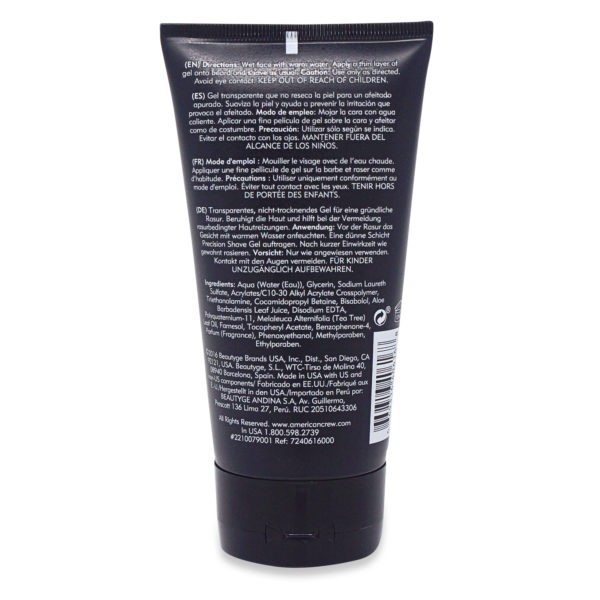 American Crew - Precision Shave Gel - 5.1 Oz