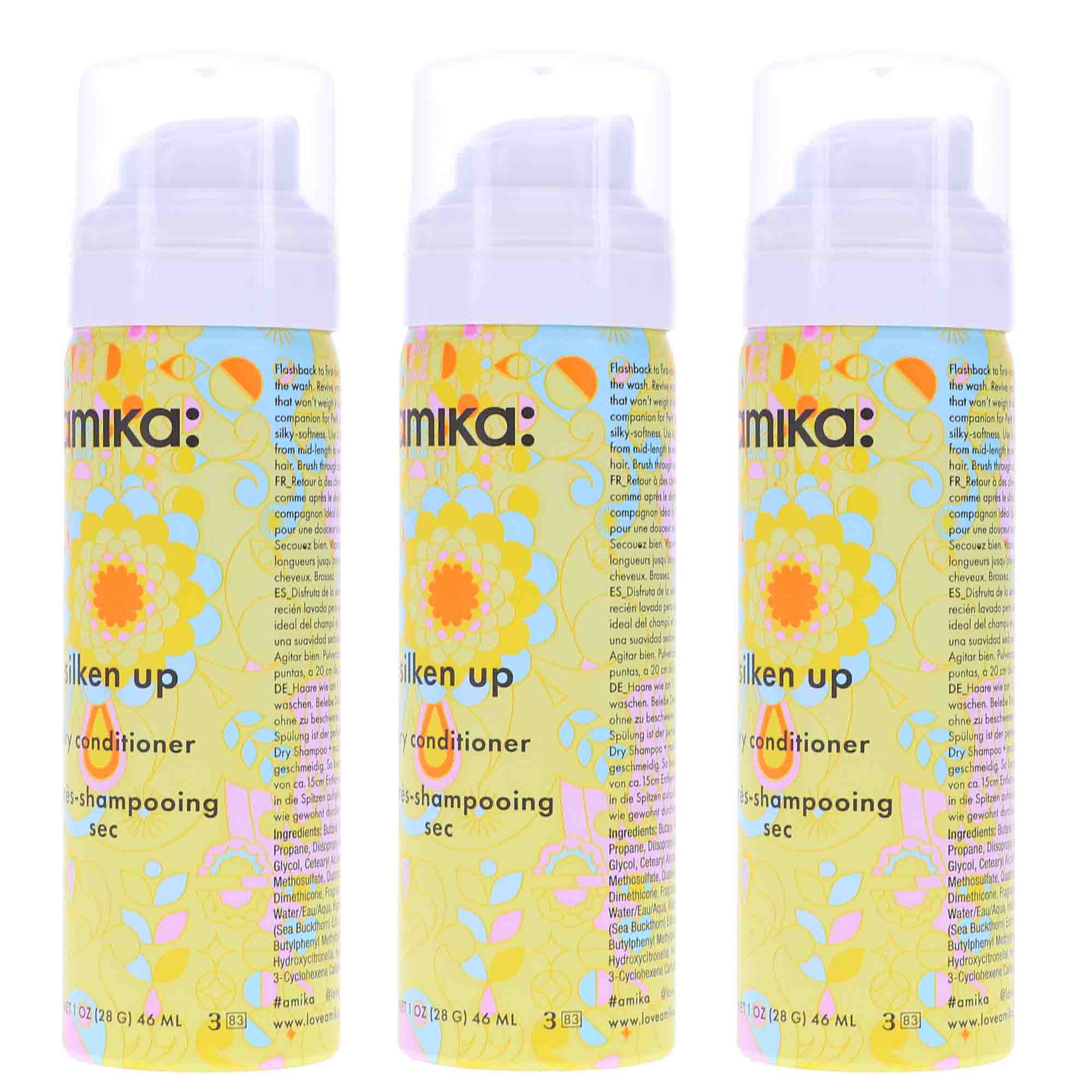 Amika Silken Up Dry Conditioner 1 oz 3 Pack