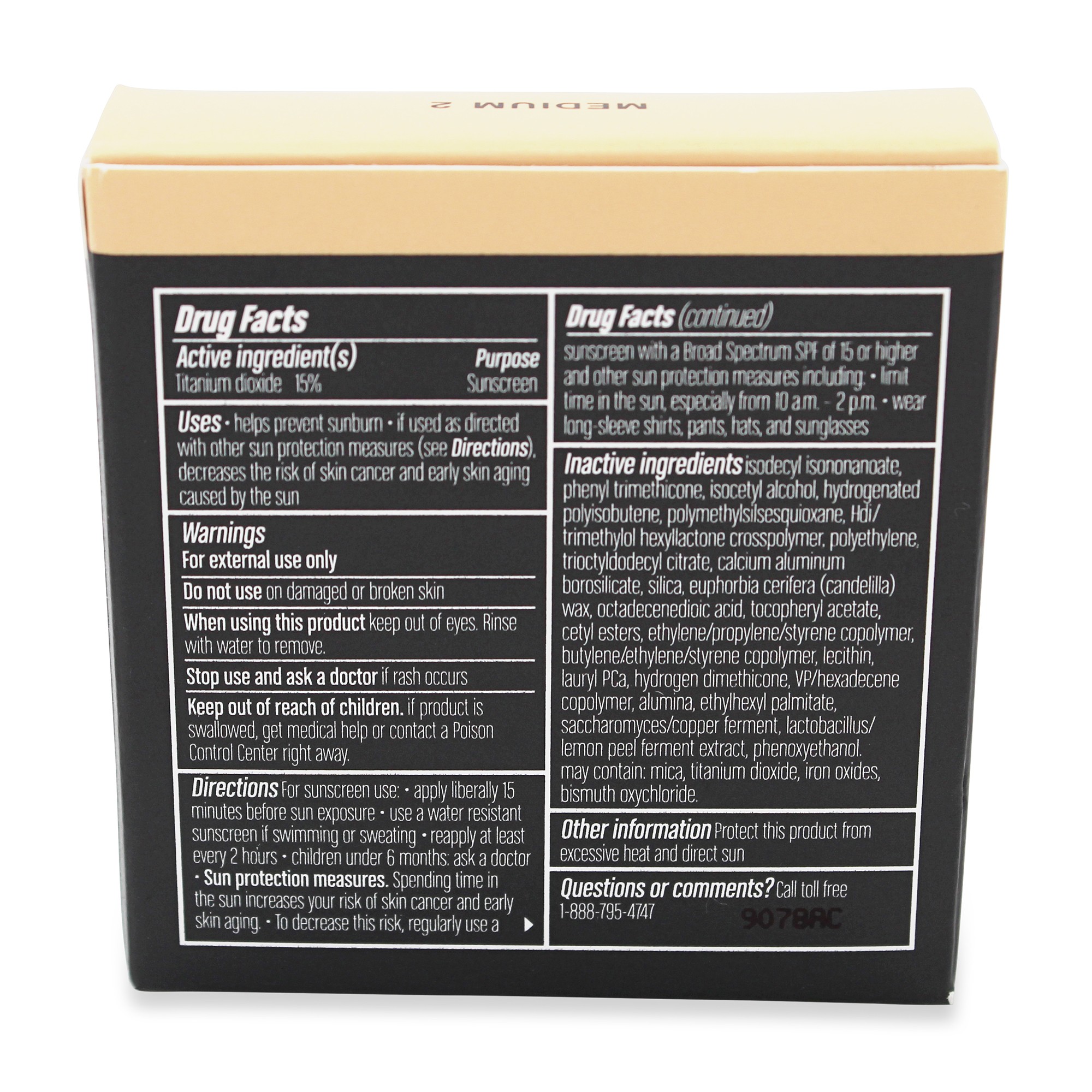 bareMinerals SPF 20 Correcting Concealer Medium 2 0.07 oz