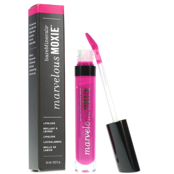 bareMinerals Moxie Plumping Lip Gloss Stunner 0.15 oz