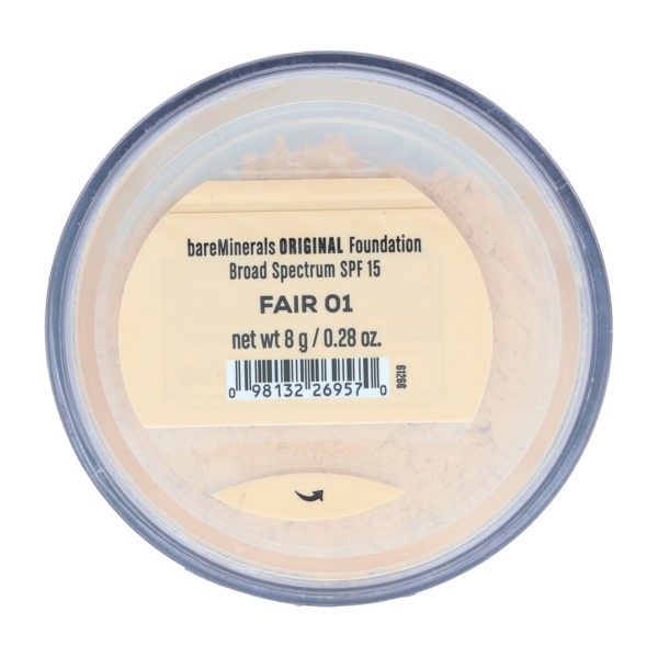 bareMinerals Original Loose Powder Foundation SPF 15 Fair 01 0.28 oz