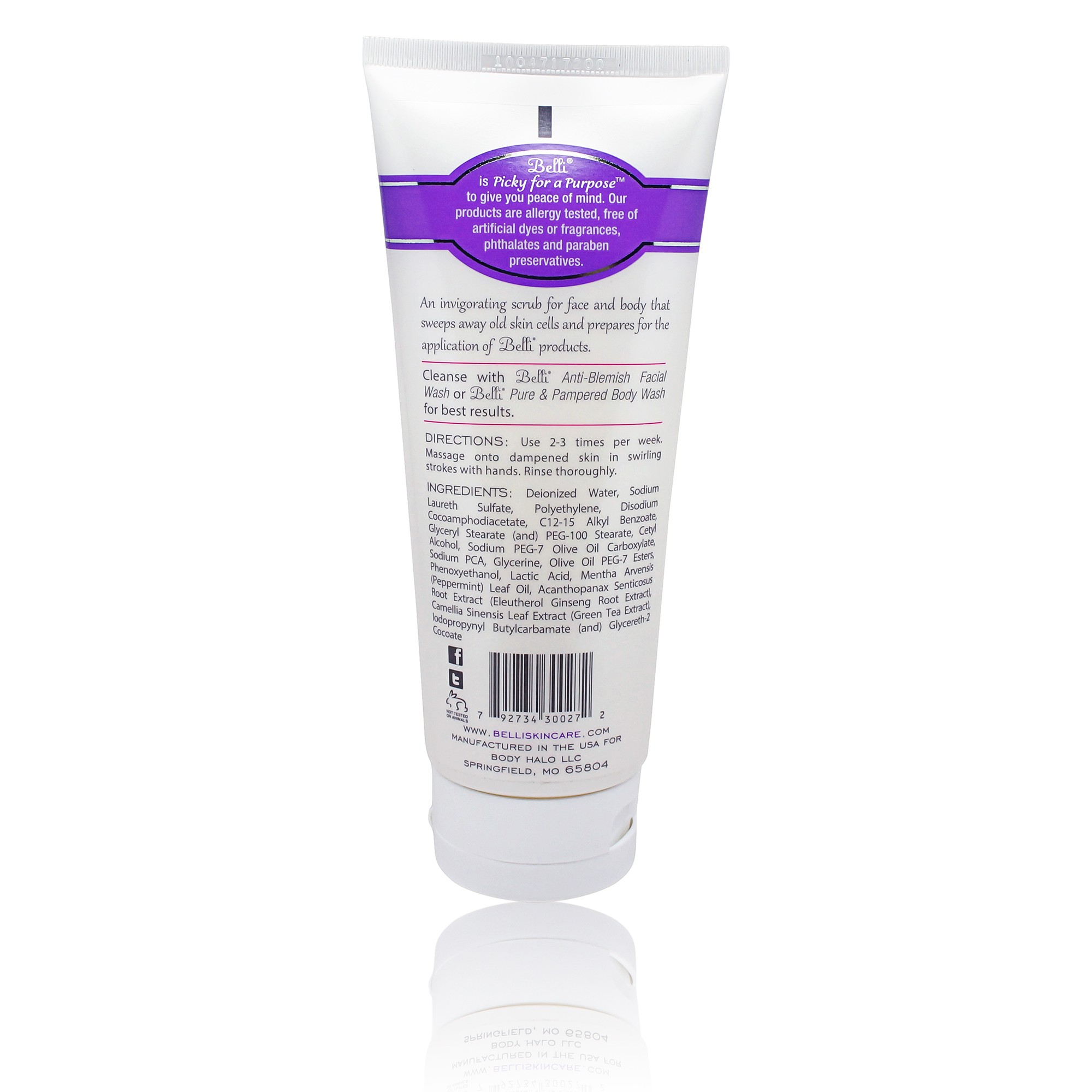 Belli Fresh Start Pre-Treatment Scrub 6.5 Oz