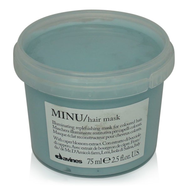 Davines MINU Illuminating Hair Mask 2.5 oz.