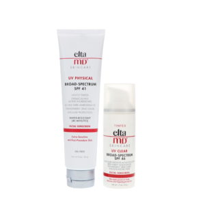 Elta MD UV Clear SPF 46 Tinted Broad Spectrum Facial Sunscreen 1.7 oz and SPF 41 Lightly Tinted Facial Sunscreen  3 oz