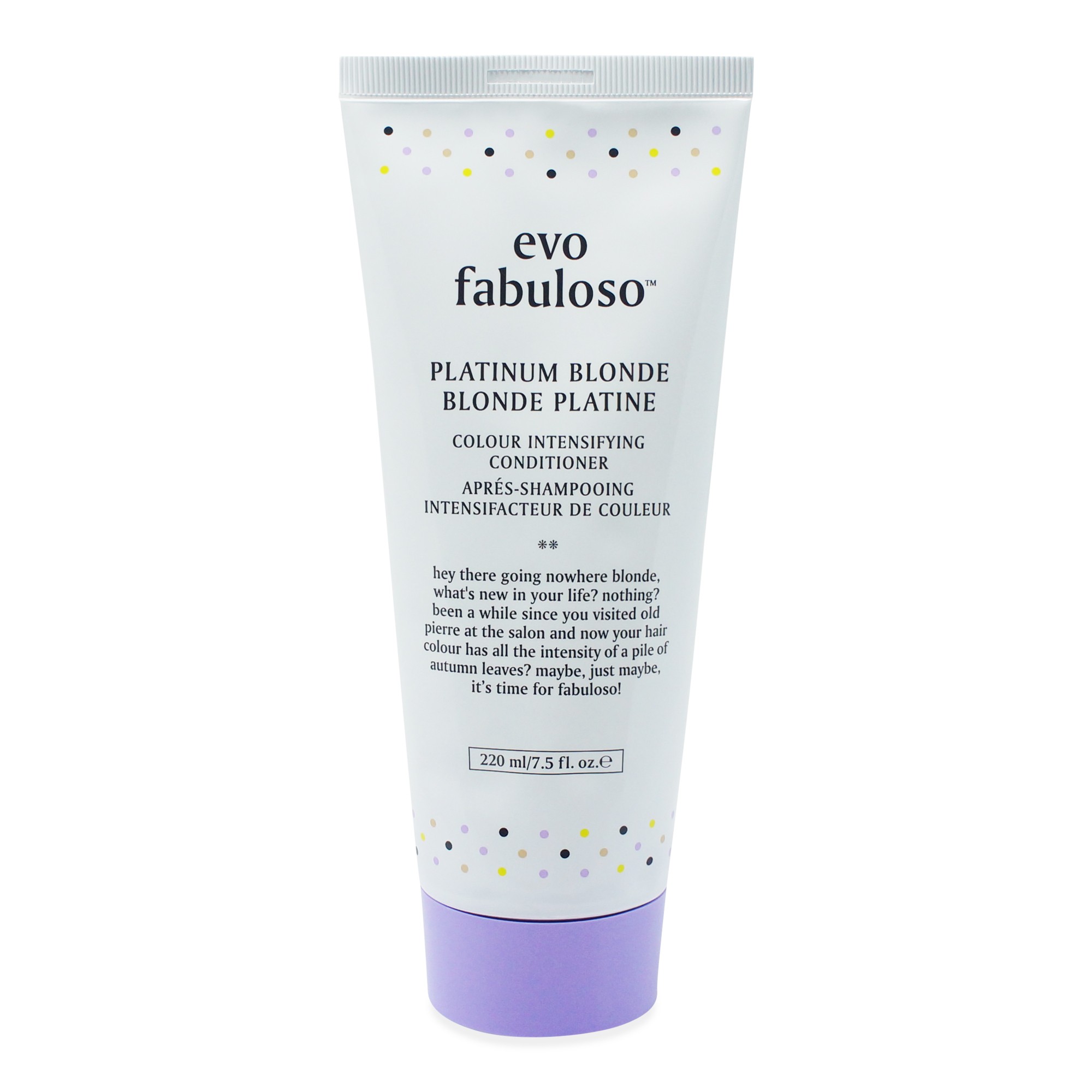 EVO Fabuloso Platinum Blonde Intensifying Conditioner 7.5 Oz