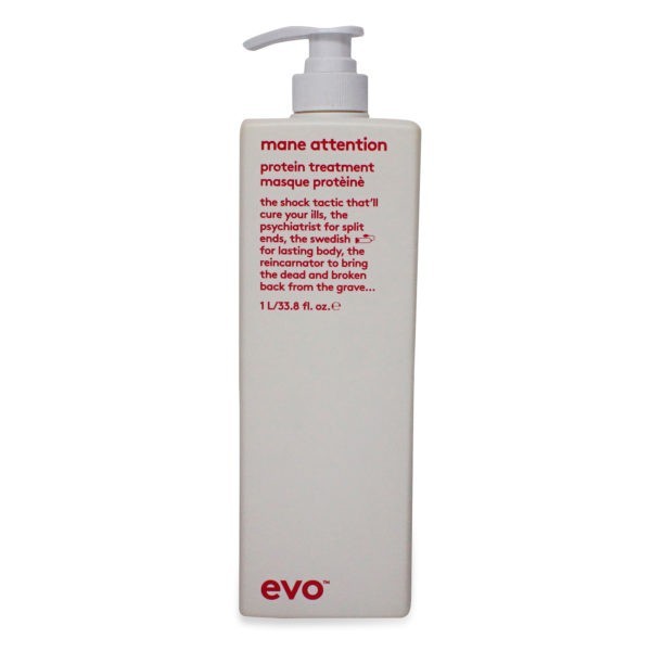 EVO Mane Attention Protein Treatment Gluten Free 33.8 Oz