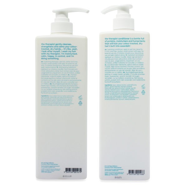 EVO The Therapist Hydrating Shampoo & Conditioner 33.8 Oz Combo Pack