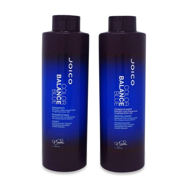 Joico Color Balance Blue Shampoo and Conditioner 33.8 Oz