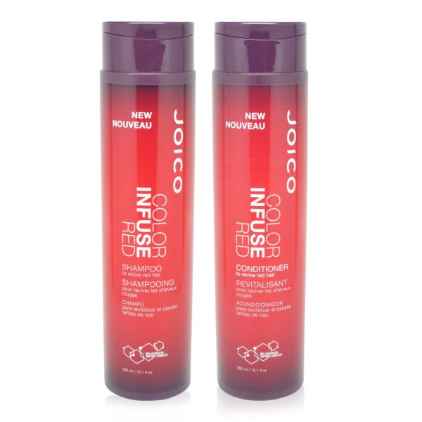 Joico Color Infuse Red Shampoo and Conditioner 10.1 Oz Combo Pack