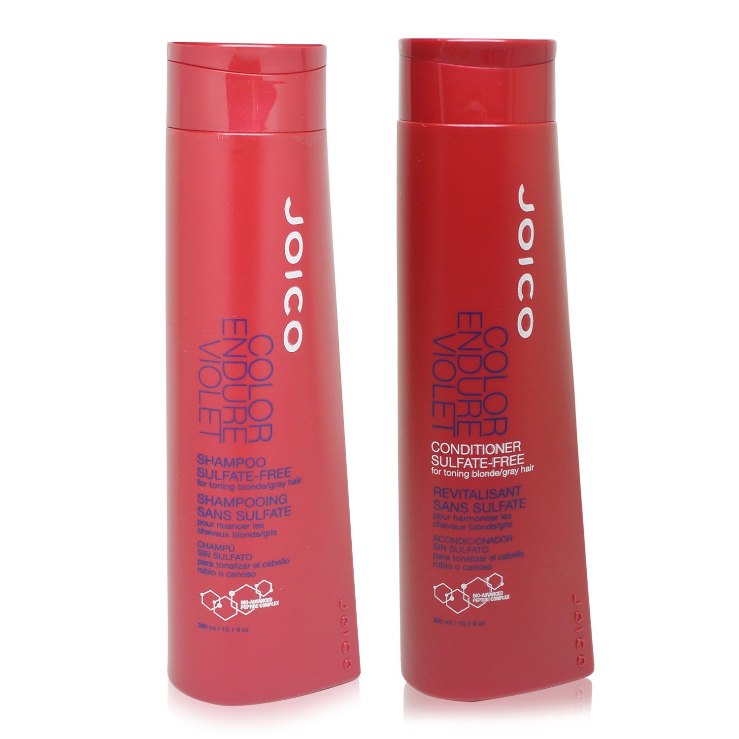 Joico Color Endure Violet-Sulfate Free Shampoo 10.1 oz Color Endure Violet Conditioner 10.1 oz Combo Pack ~ Beauty Roulette
