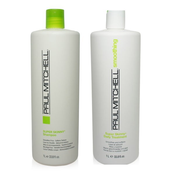 Paul Mitchell Smoothing Super Skinny Daily Shampoo and Daily Treatment 33.8 oz. Combo Pack