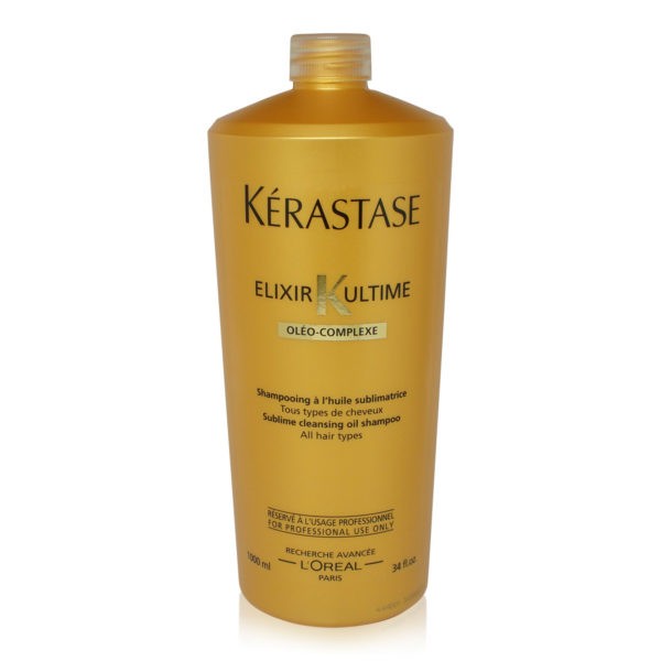Kerastase Elixir Ultime Sublime Cleansing Oil Shampoo 33.8 Oz