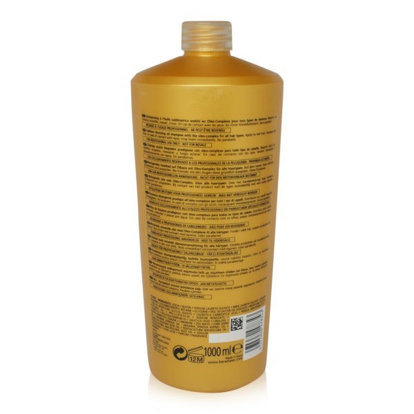 Kerastase Elixir Ultime Sublime Cleansing Oil Shampoo 33.8 Oz