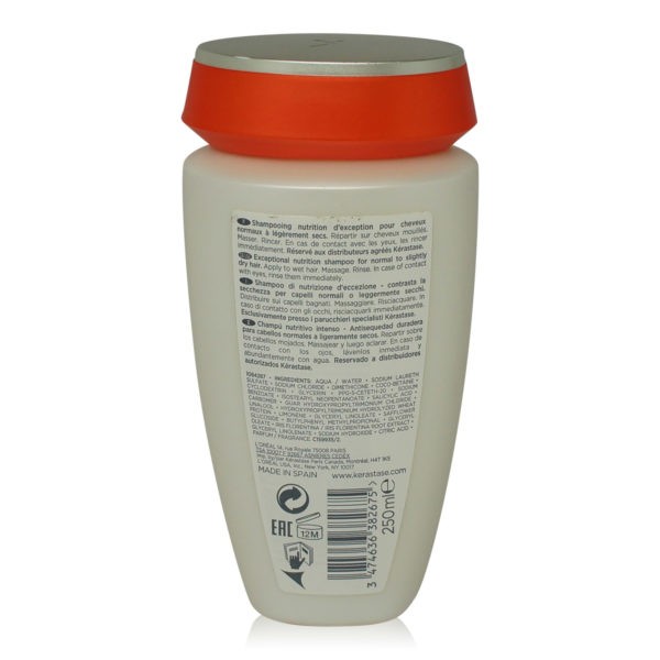 Kerastase Nutritive Bain Satin 1 Complete Nutrition Shampoo 8.5 Oz
