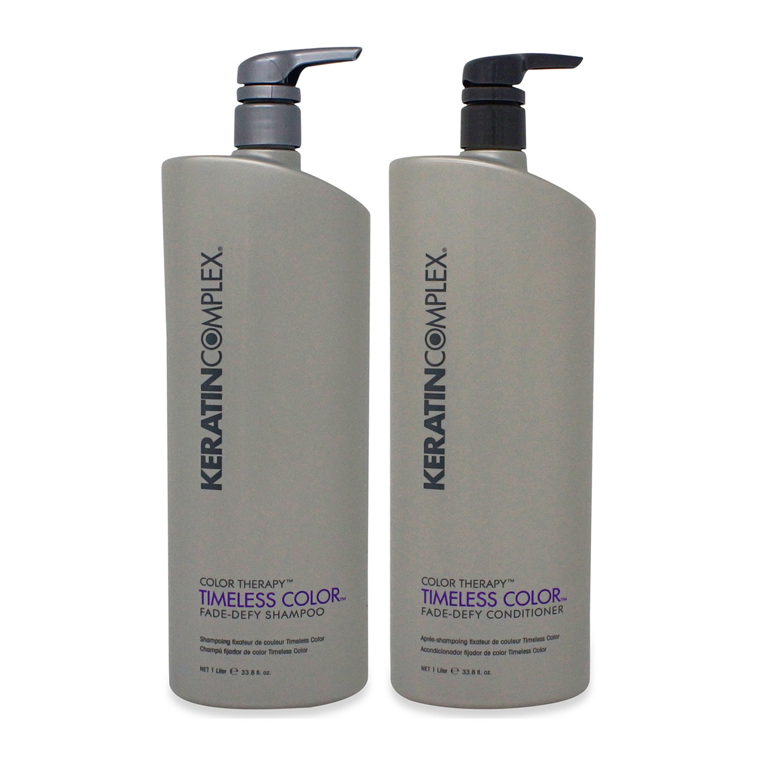Keratin Complex Color Therapy Timeless Shampoo 33.8 oz & Timeless Conditioner - 33.8 oz Combo