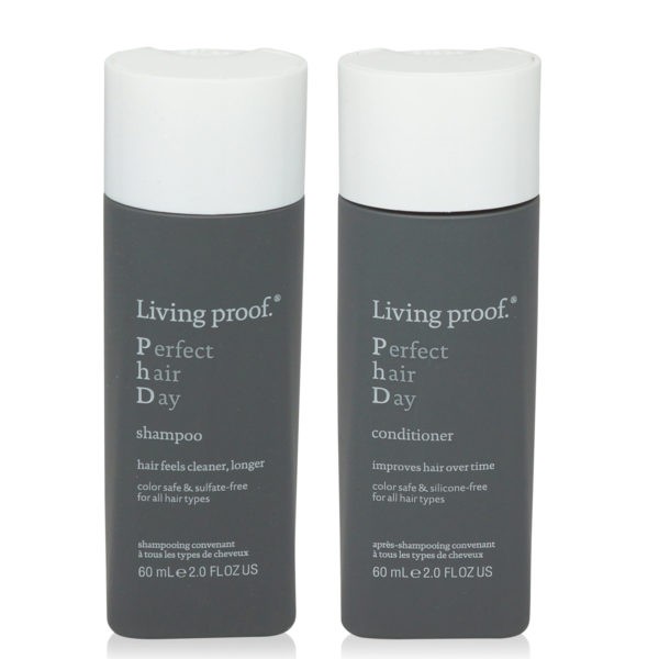 Living Proof Perfect Hair Day Shampoo and Conditioner Travel Size Combo Pack
