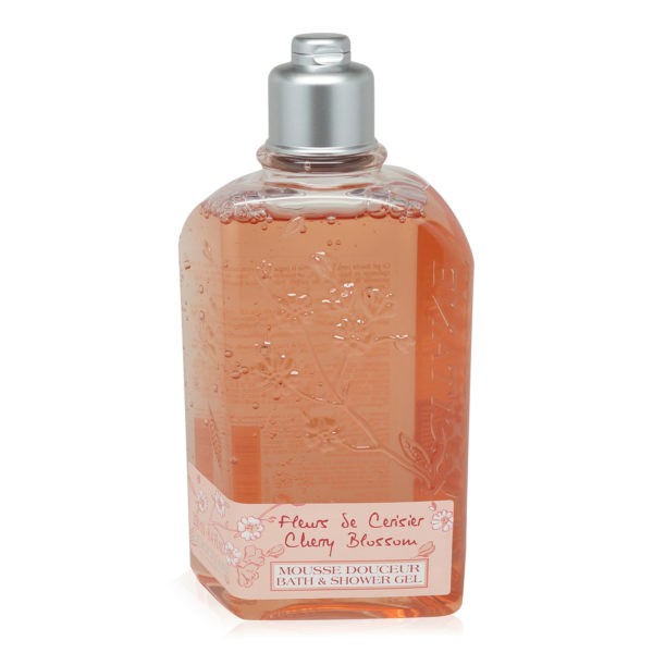 L'Occitane Cherry Blossom Bath & Shower Gel-250ml