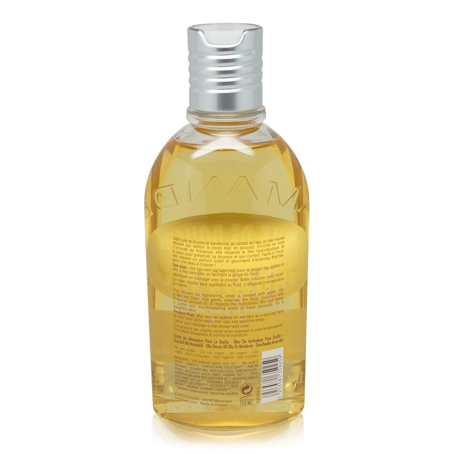 L'Occitane Almond Shower Oil 8.4 Oz / 250ml Beauty Roulette