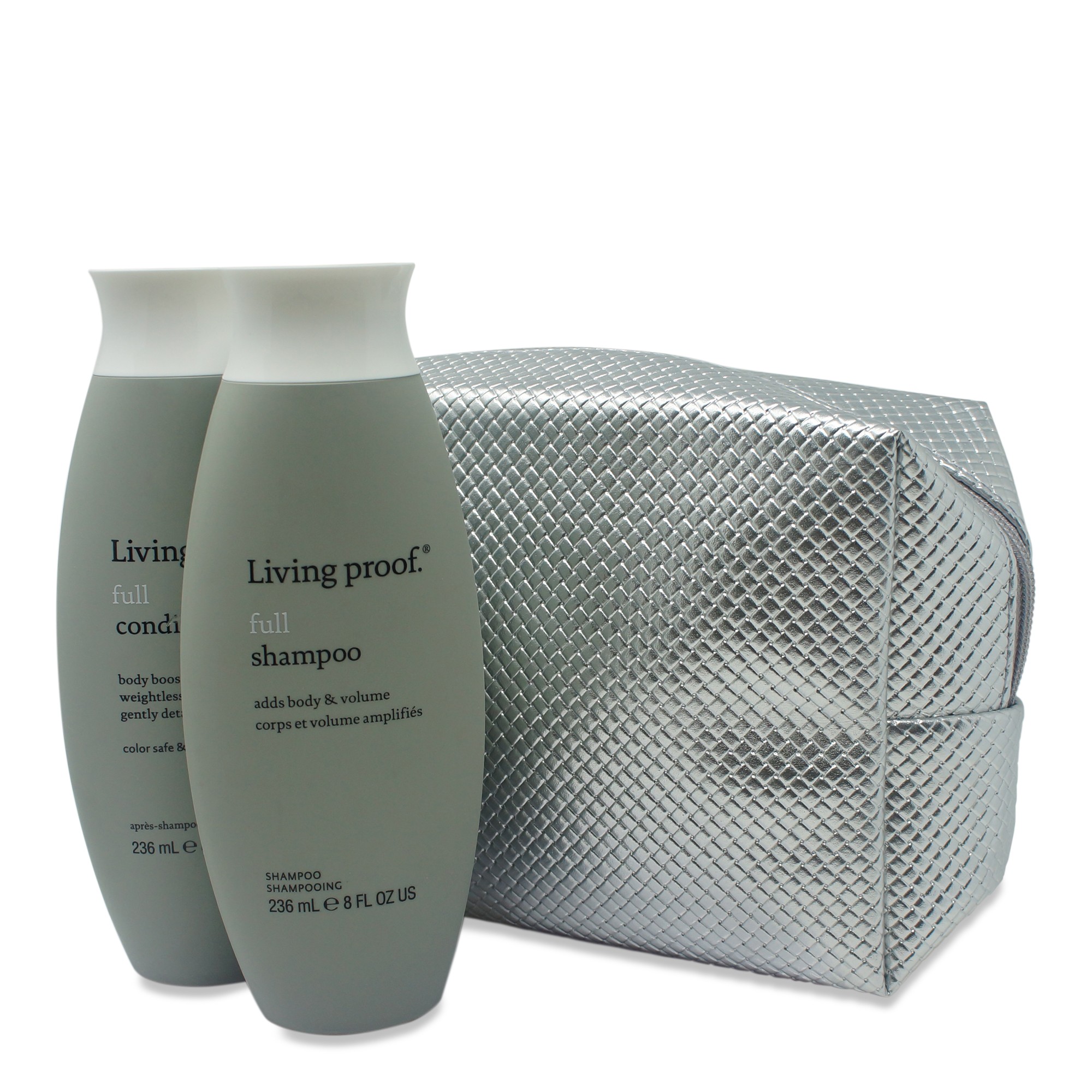 Living Proof Full Shampoo and Conditioner 8 oz. Combo Set with FREE Makeup