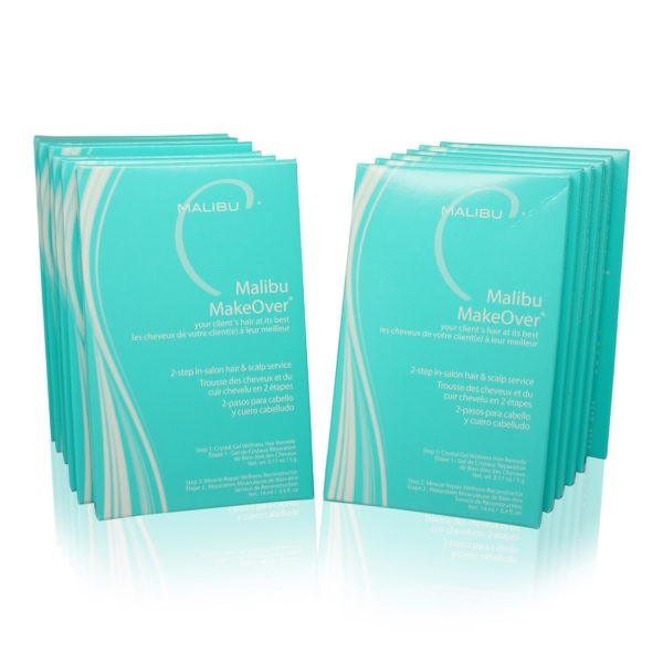 Malibu C MakeOver Treatment Kit (1 box of 12 Treatments)