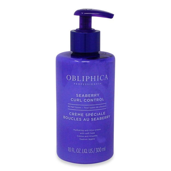 Obliphica Professional Seaberry Curl Control Cream Medium to Coarse, 10 oz.