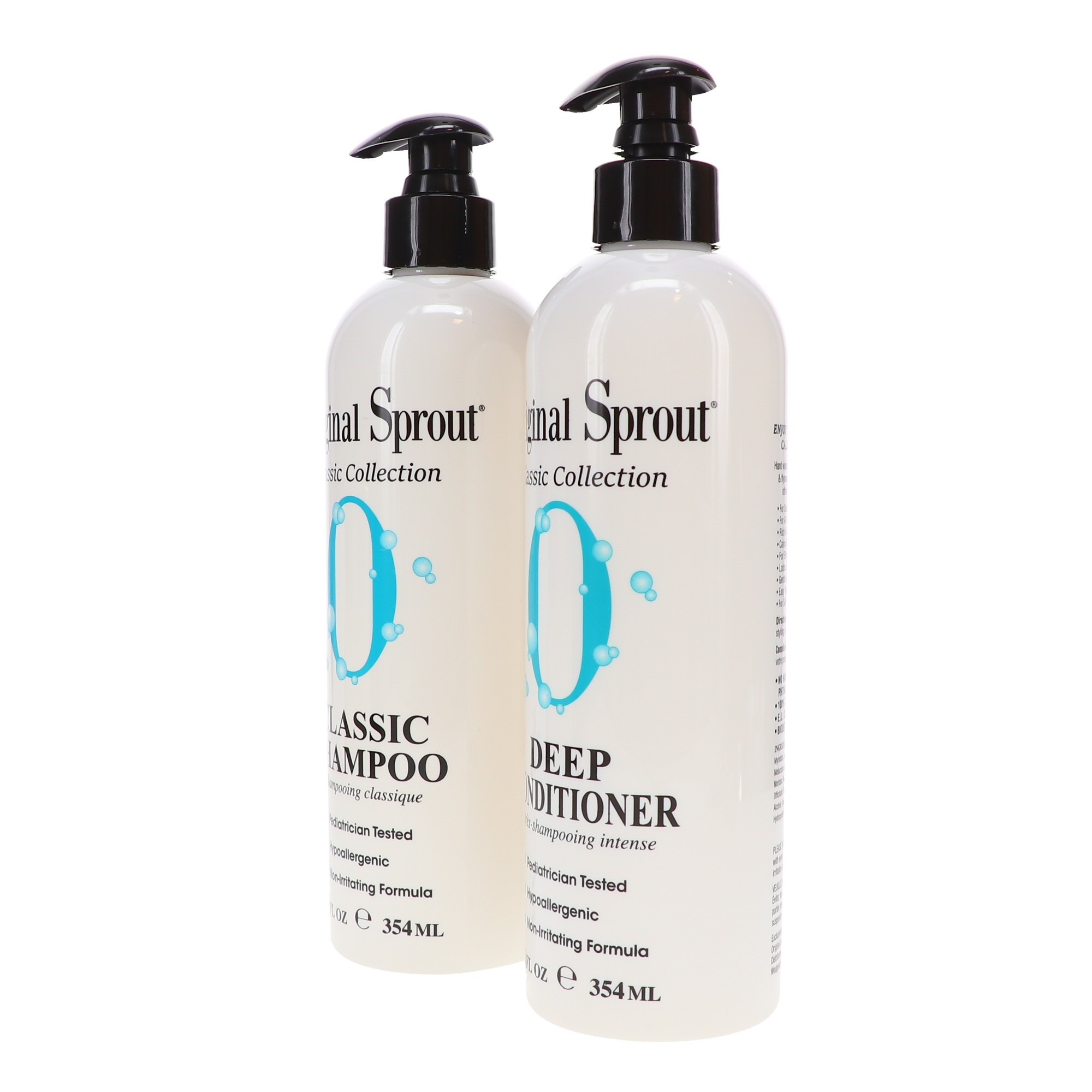 Original Sprout Classic Shampoo 12 oz & Deep Conditioner 12 oz Combo Pack
