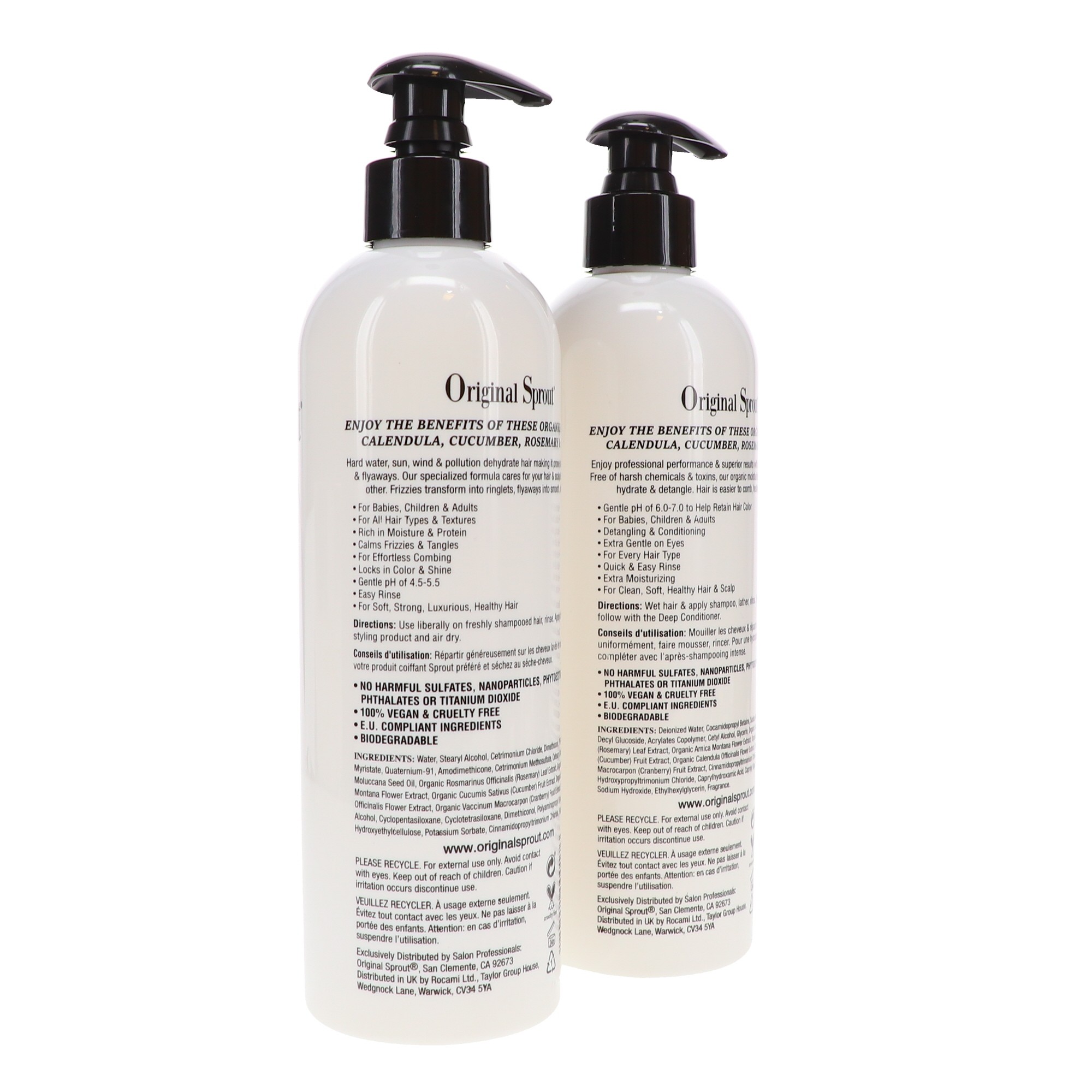 Original Sprout Classic Shampoo 12 oz & Deep Conditioner 12 oz Combo Pack