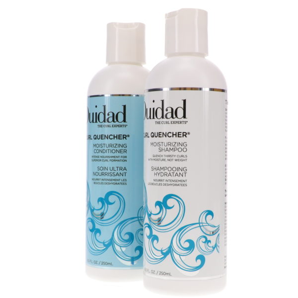 Ouidad Curl Quencher Moisturizing Shampoo 8.5 oz & Conditioner 8.5 oz Combo Pack