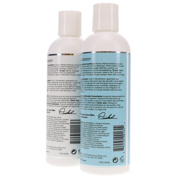 Ouidad Curl Quencher Moisturizing Shampoo 8.5 oz & Conditioner 8.5 oz Combo Pack