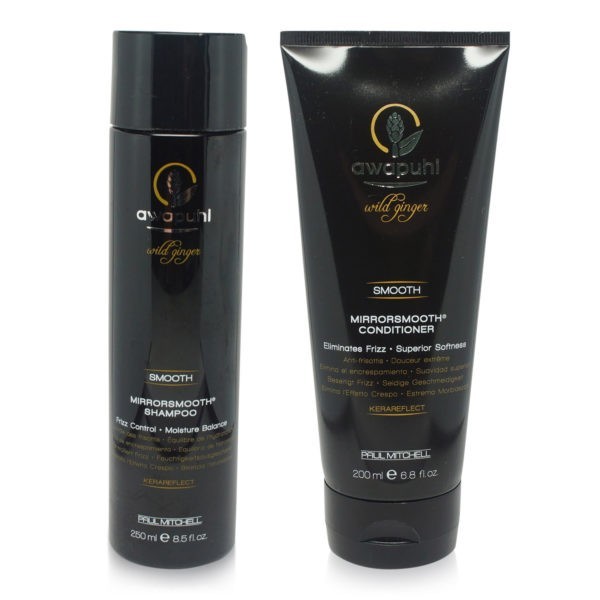 Paul Mitchell Mirror Smooth Awapuhi Wild Ginger Shampoo and Conditioner 6.8 oz. Combo Pack
