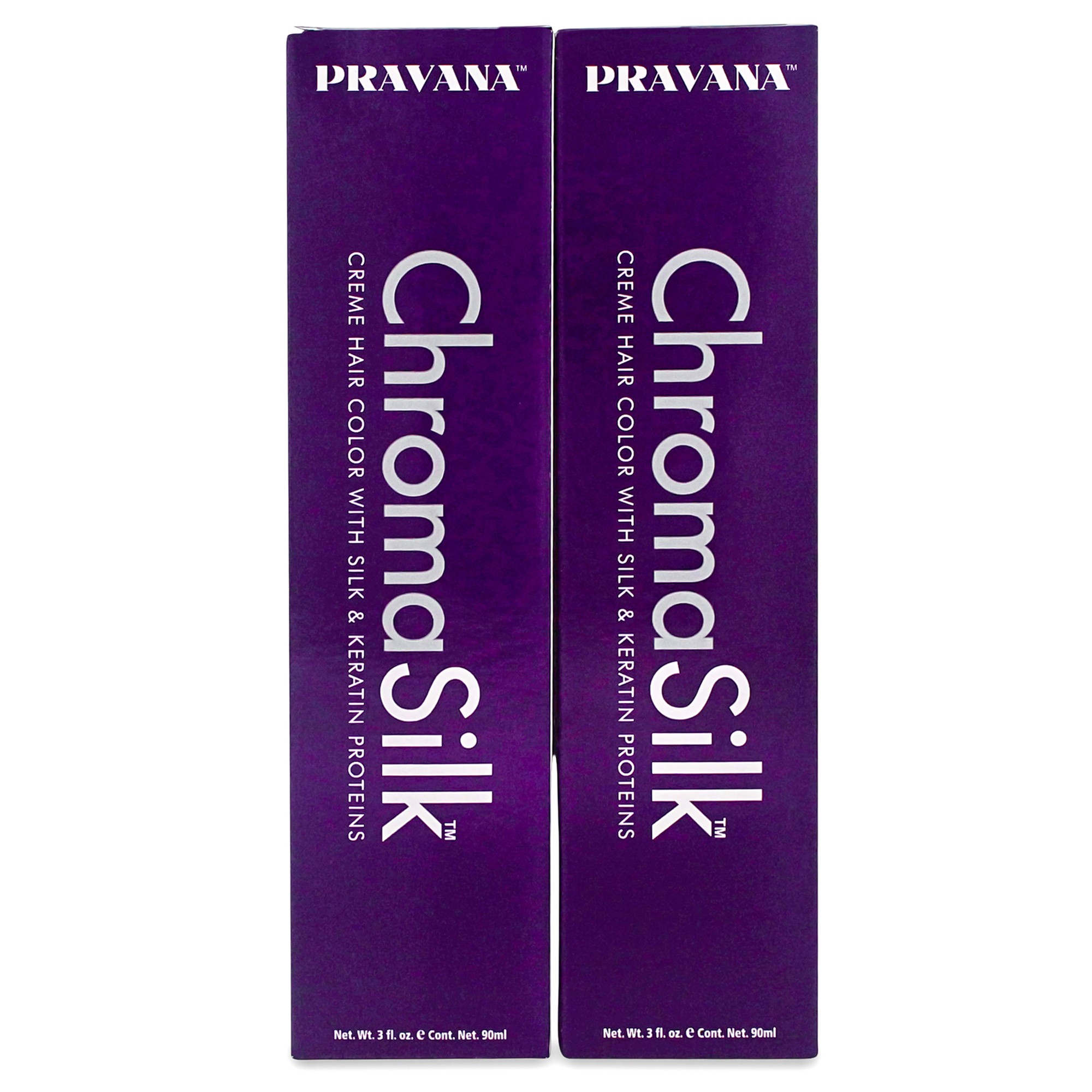 PRAVANA ChromaSilk Creme Hair Color with Silk & Keratin Protein, 6 Dark Blonde