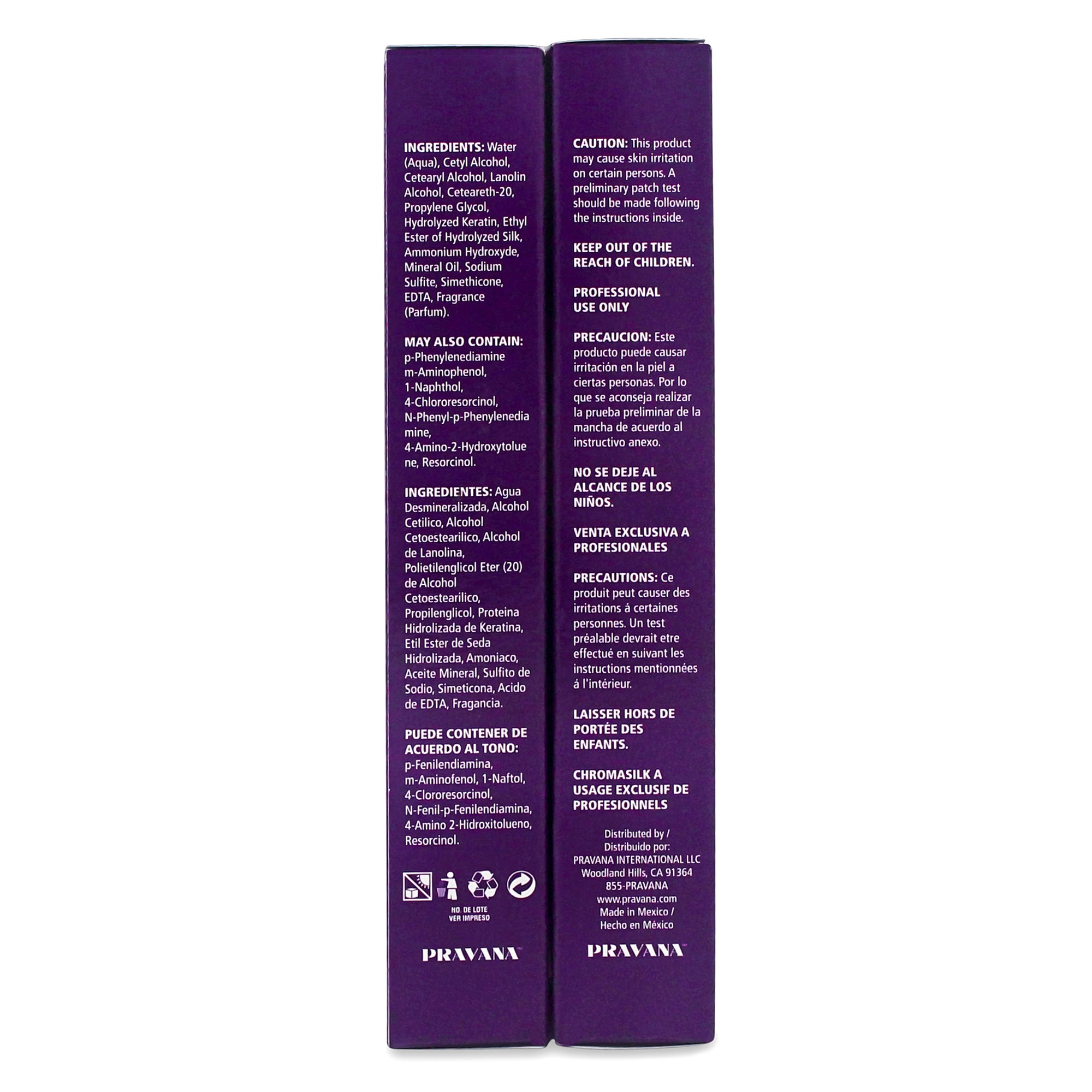 PRAVANA ChromaSilk Creme Hair Color with Silk & Keratin Protein, 6 Dark Blonde