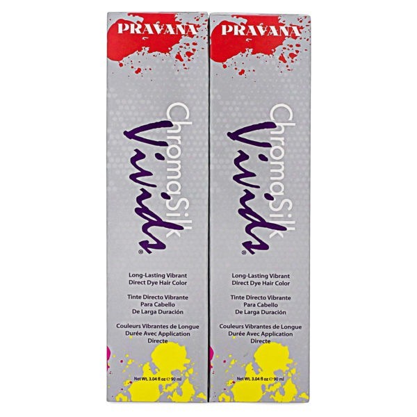 Pravana ChromaSilk Vivids Blue Topaz 3 Oz 2 Pack