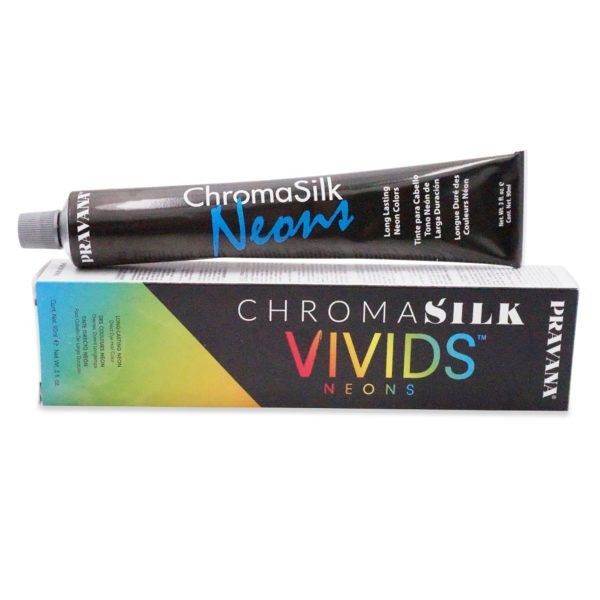 Pravana ChromaSilk Creme Hair Color Neon Yellow, 3 oz.