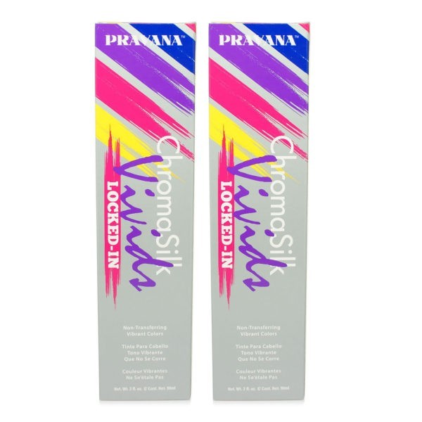 PRAVANA ChromaSilk Vivids (Locked in Purple) 3 0z - 2 Pack