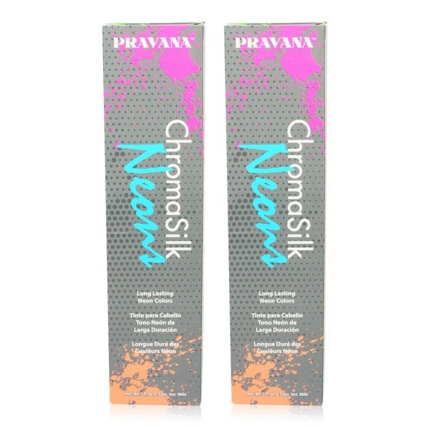 PRAVANA ChromaSilk Vivids (Neon Green) 3 0z - 2 Pack