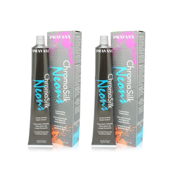 PRAVANA ChromaSilk Vivids (Neon Green) 3 0z - 2 Pack