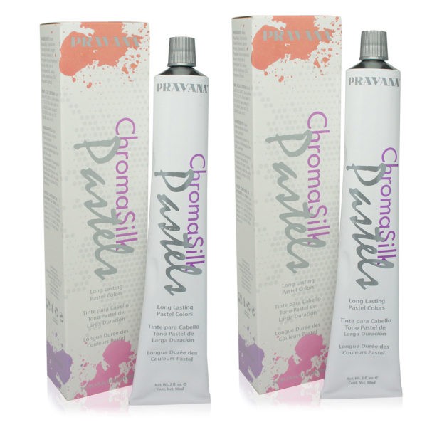 PRAVANA ChromaSilk Pastels (Pretty in Pink) 3 0z - 2 Pack