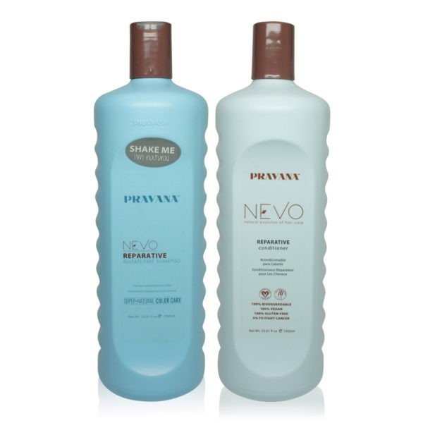 PRAVANA NEVO Repairative Shampoo and Conditioner 33.8 Oz Combo Pack