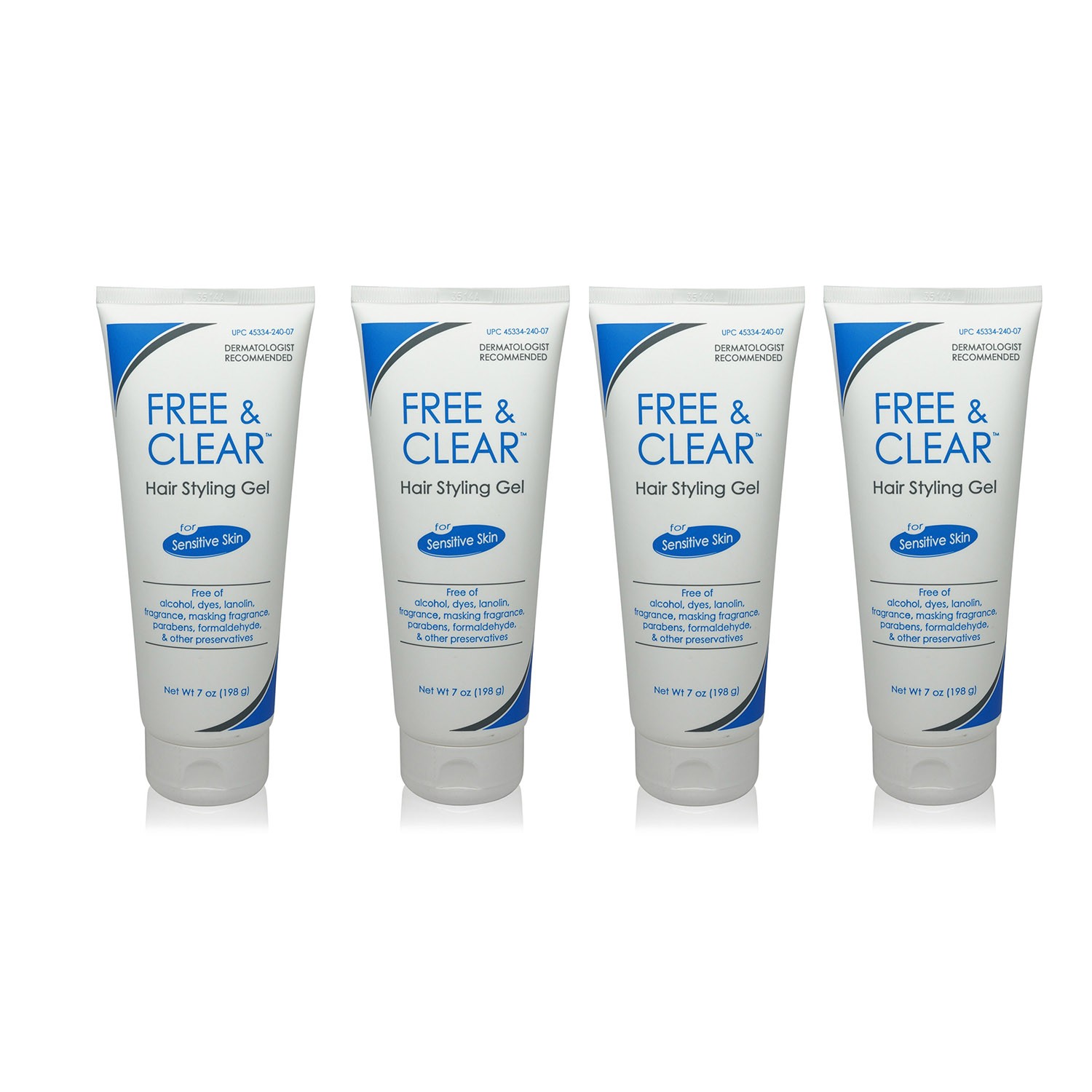 Free Clear Hair Styling Gel 7 Oz (4 Pack) ~ Beauty Roulette Free Clear Hair Styling Gel 7 Oz (4 Pack) ~ Beauty Roulette
