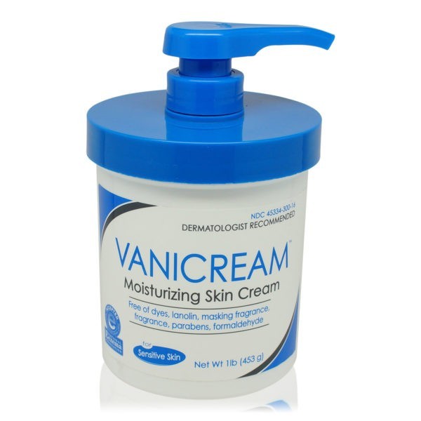 Vanicream Moisturizing Skin Cream with Pump Dispenser 1 Pound