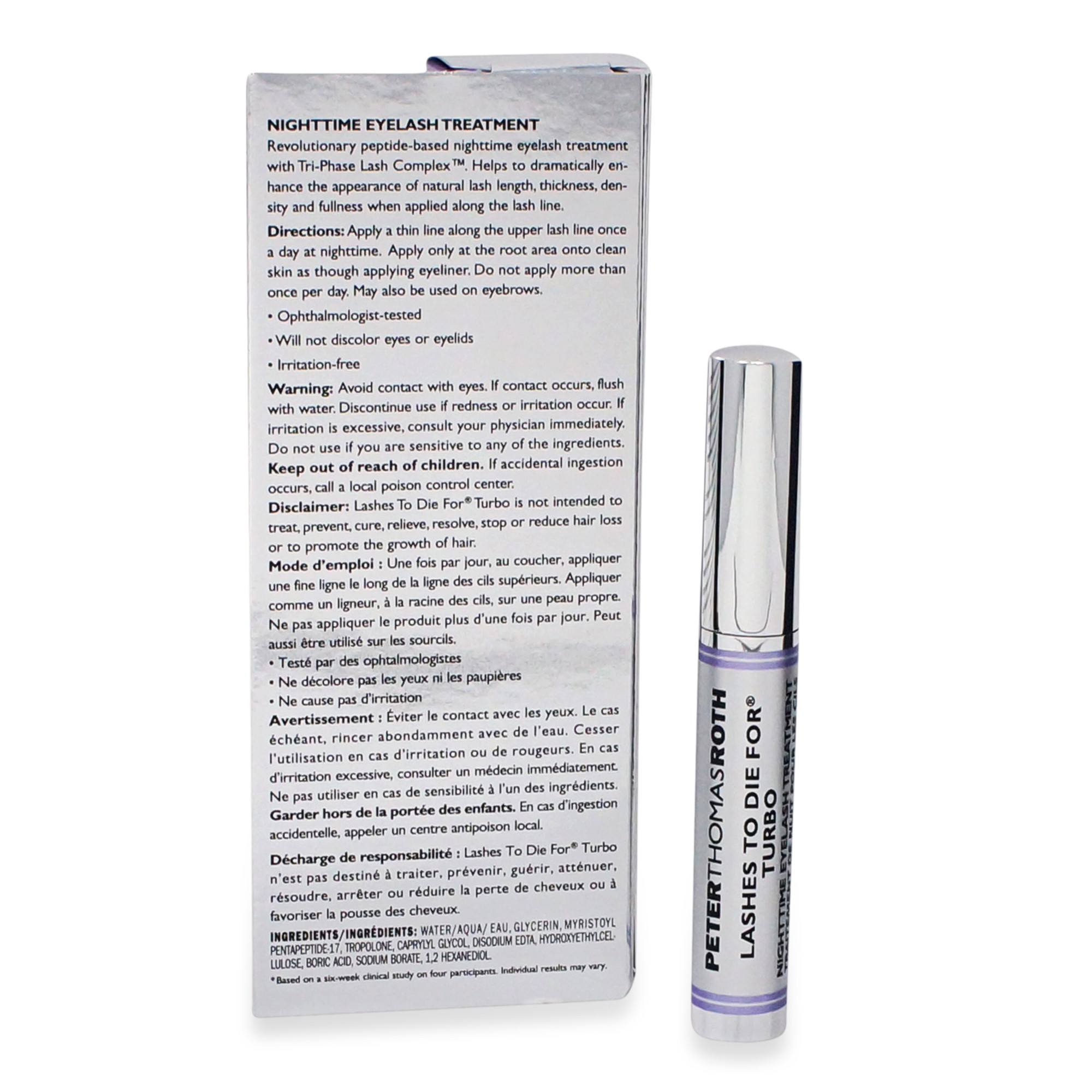 Peter Thomas Roth Lashes To Die for Turbo Nighttime Eyelash Treatment 0.16 oz.