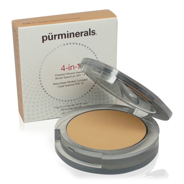 PUR 4 In 1 Pressed Mineral Makeup Golden Medium 0.28 oz.