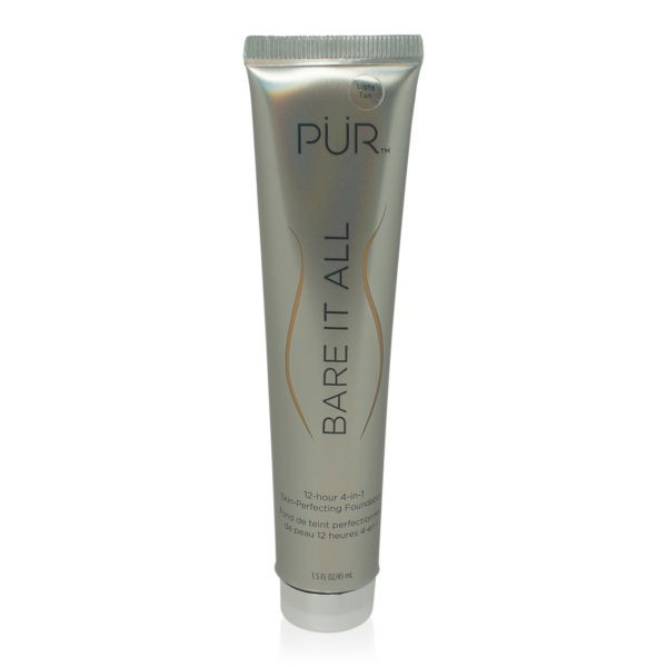 PUR Bare It All 4 in 1 Skin Perfecting Foundation 12 Hour Wear - Light Tan 1.5 oz.