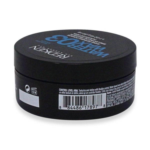 Redken 03 Water Wax Shine Defining Pomade 1.7 Oz